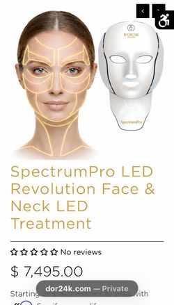 D’OR24k  LED Face & Neck Treatment