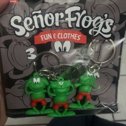 Señor frogs key chains