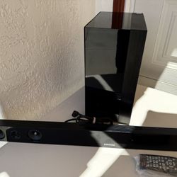 Samsung Sound Bar & Subwoofer