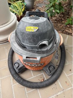 Ridgid Shop Vac