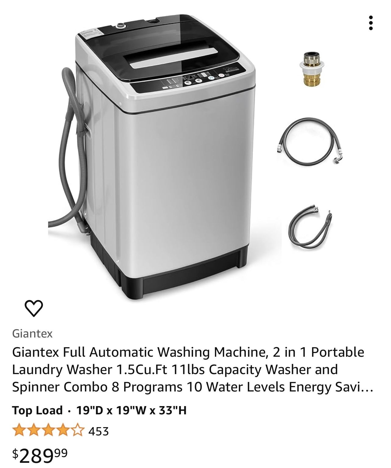 Giantex Washer Machine BRAND NEW