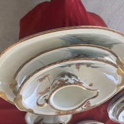 Antique Dinner Set from Japan