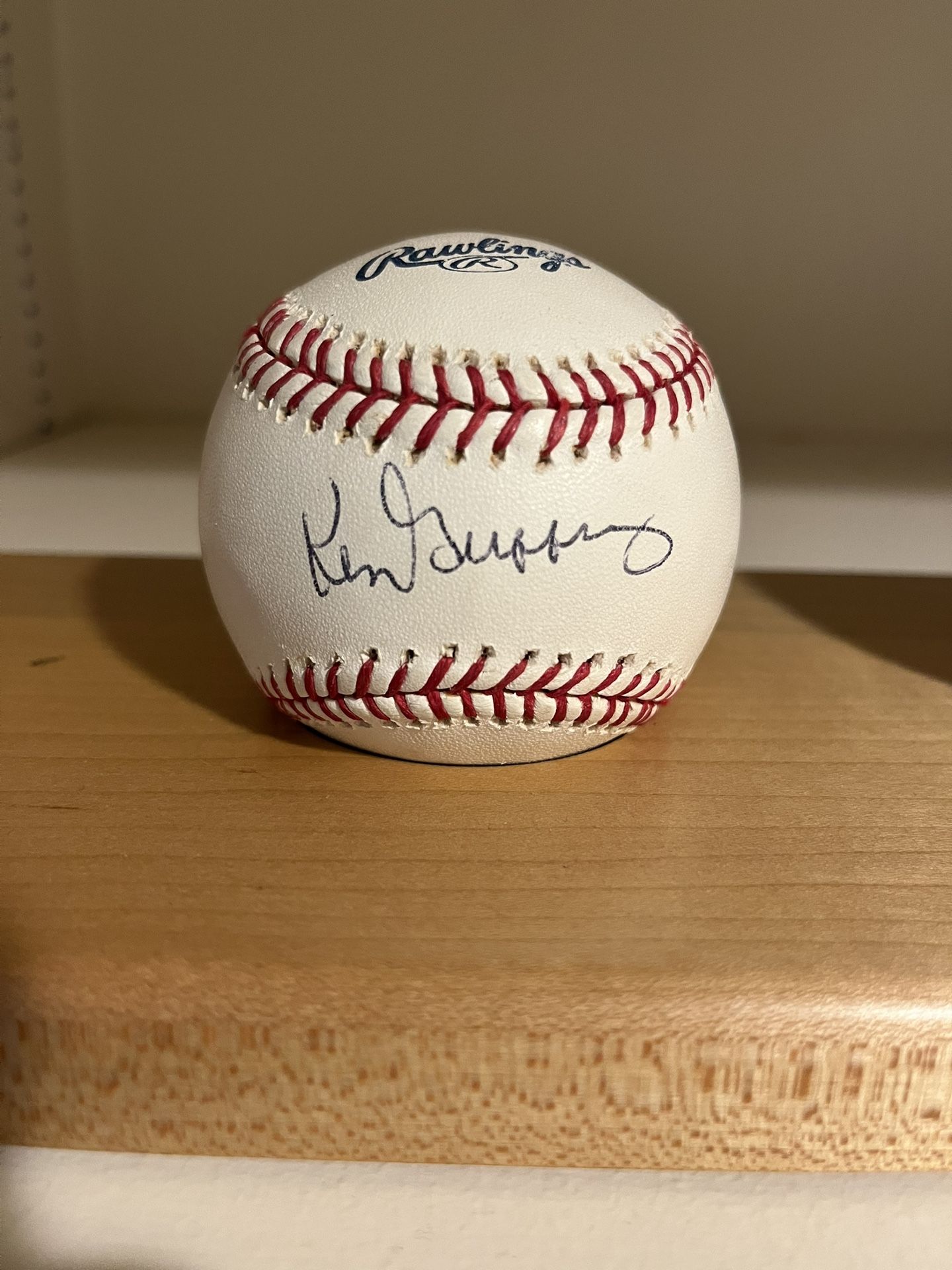 Ken Griffey SR Autograph Ball