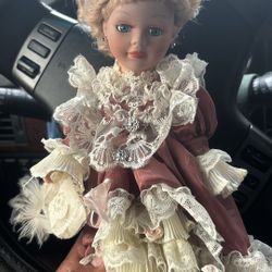 Porcelain Girl Doll 