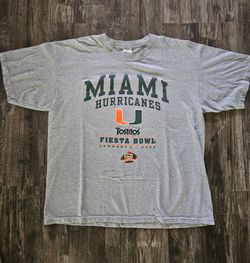 Vintage University of Miami Tostitos Fiesta Bowl T-Shirt