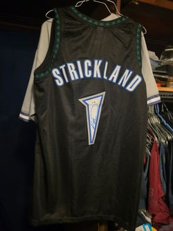 Rod Strickland Signed Basketball Jersey