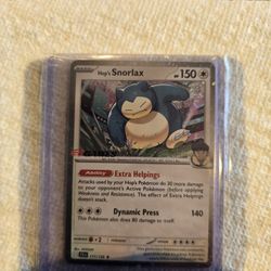 Hop's Snorlax 117/159 EB Games Stamped Promo