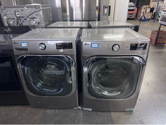 New Jumbo Set Washer Dryer GAS