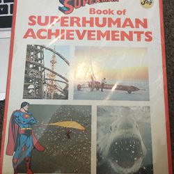 Superman Book of Superhuman Achievements TPB Vintage 1981 DC Random House | Comic Books - Moder...
