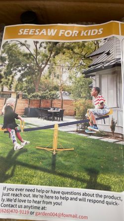 Teeter totter