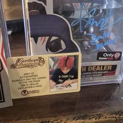 Shang - Chi Death Dealer Funko Pop Signed 