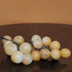 Antique Italian Alabaster Grapes