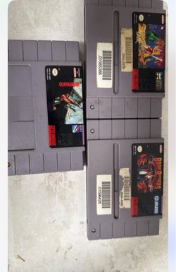 Lot of 3 SNES Cartridges
