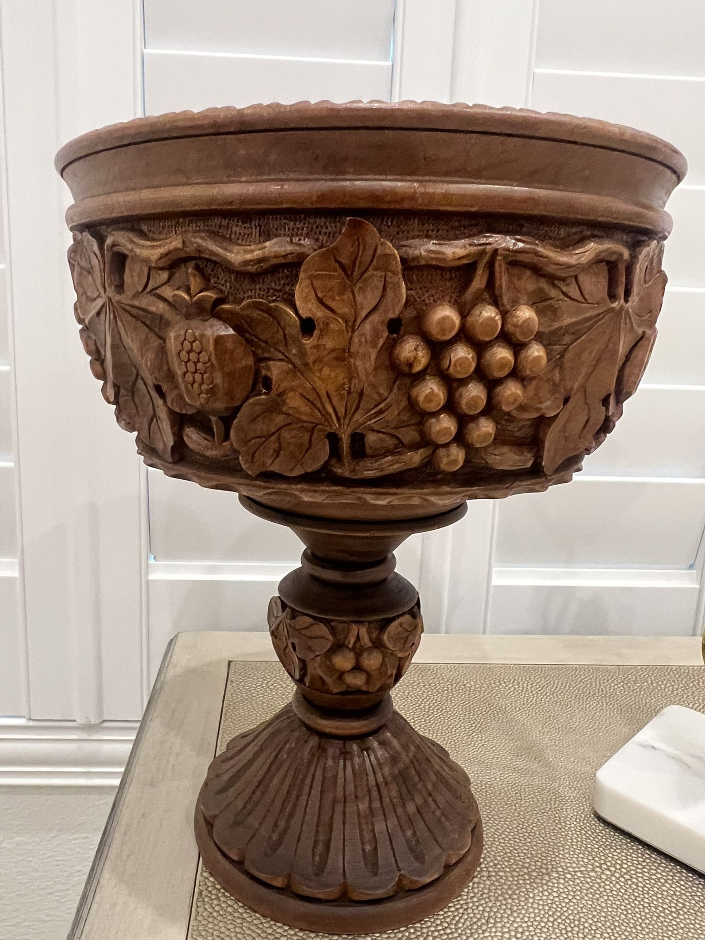 Wooden Vase Handmade From Armenia