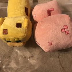 Minecraft Plushies 