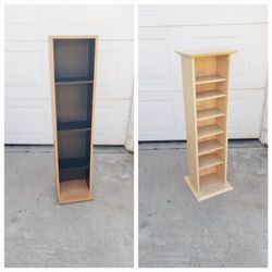 DVD or CD Shelf rack - 2 Available $15 each