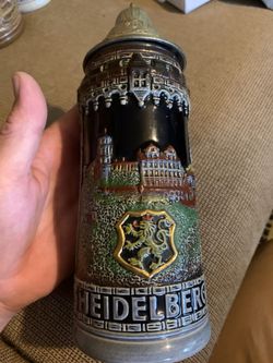 German beer stein