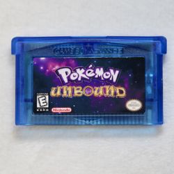 Pokemon Unbound Gameboy Advance GBA