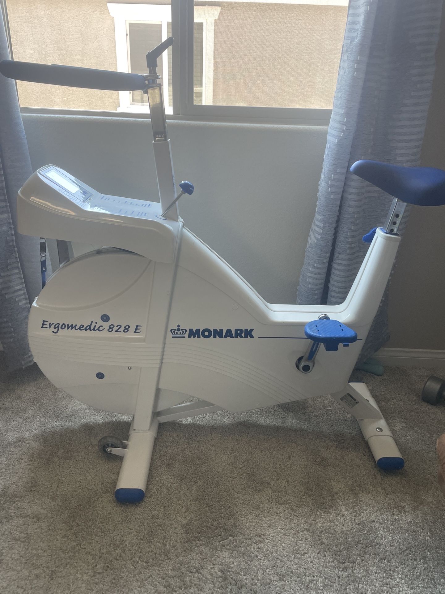 Monark Ergomedic 828 E Professional Exercise Bike – Calibrated Ergometer