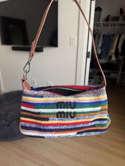 Multicolored Designer Handbag