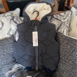  Toddler Fur-lined Vest 18months-6yo 