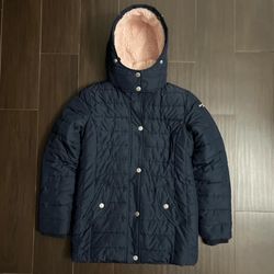 Abercrombie Kids Navy Puffer Coat