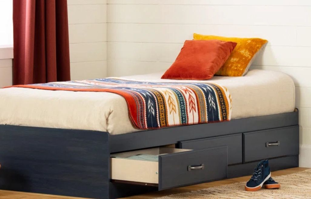 Bed Frame and Mattress (twin)