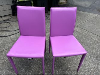 Safavieh purple chairs