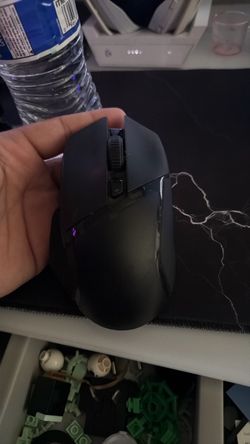Black razor basilisk x hyperspeed Gaming Mouse with RGB