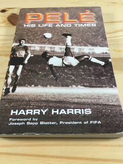 Pelé: His Life and Times by Harry Harris (2003, Paperback) Fútbol Soccer Mundial