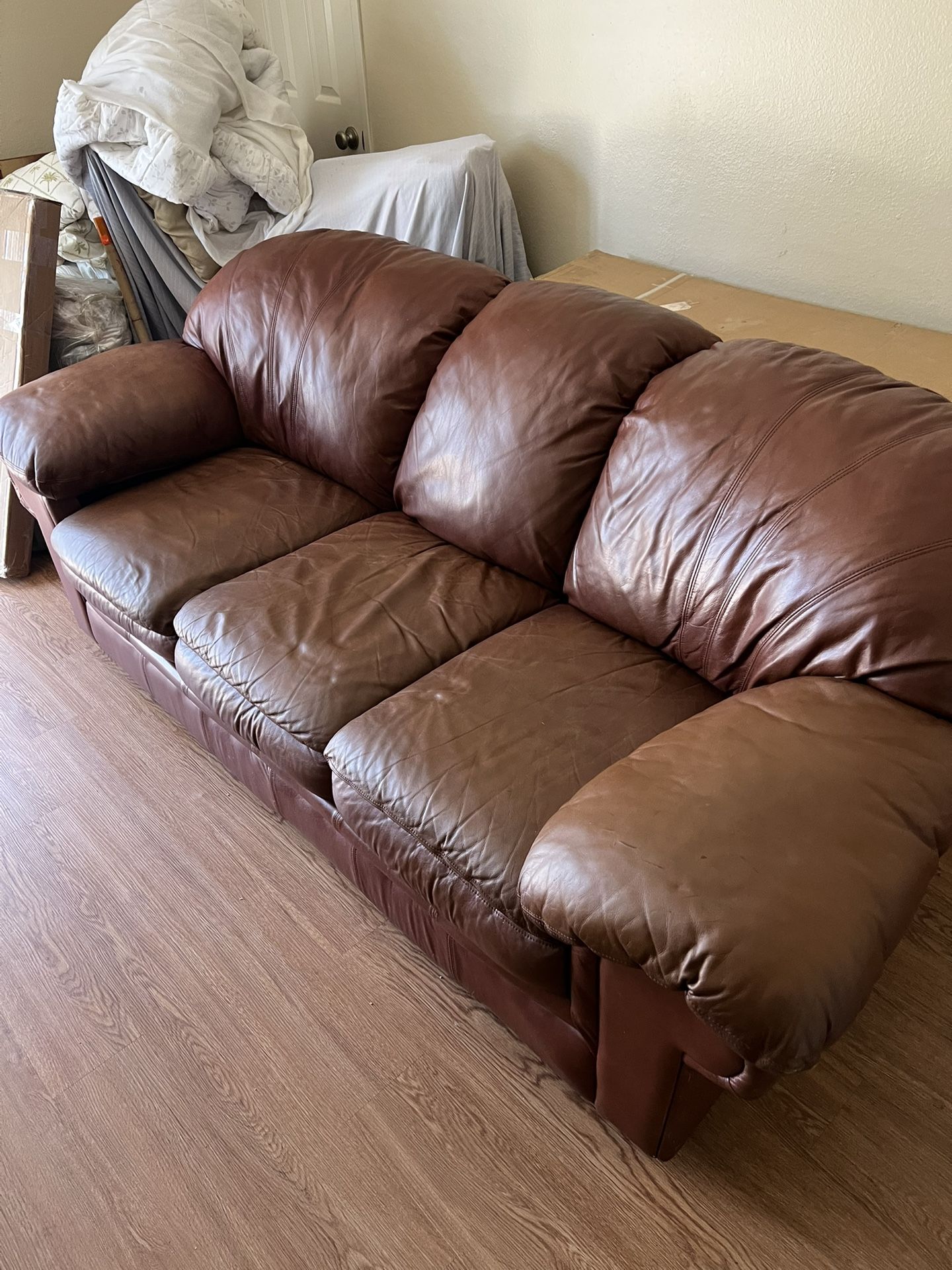 Leather Couch