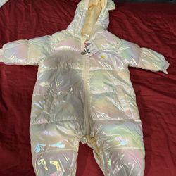 Brand New Pat Pat Toddler Winter Hoodie Jumpsuit (Size 2T)