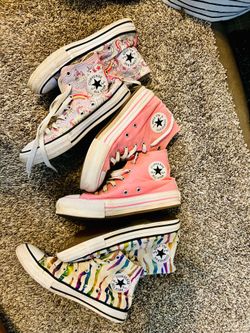 Converse Chuck Taylor All Star High Top Sneakers Bundle