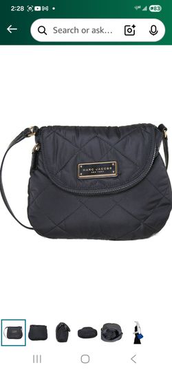 AUTHENTIC Mark jacobs quilted nylon crossbody purse