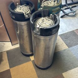 5 Gallon Stainless Ball Keg. 