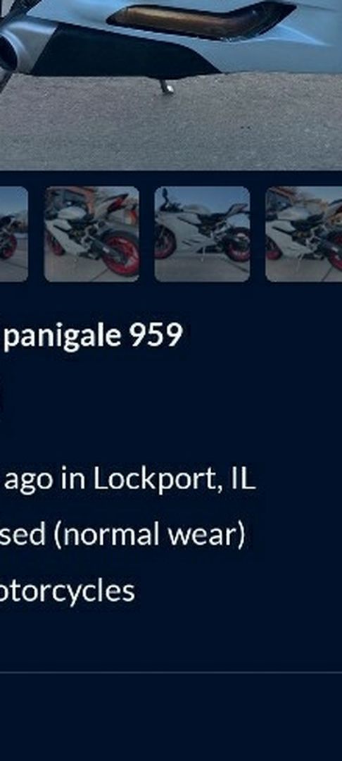 Ducati Pangale 959 Scam