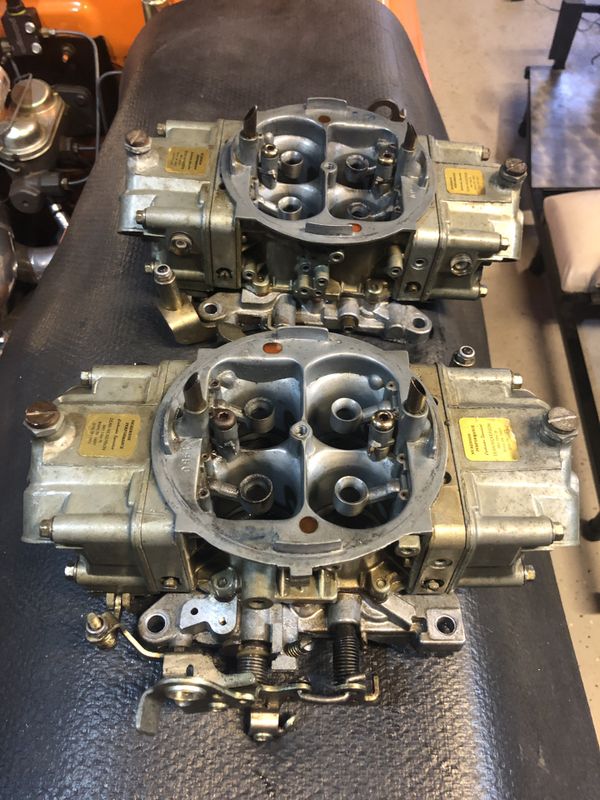 2 Holley blower carbs 850 cfm for Sale in Norco, CA OfferUp