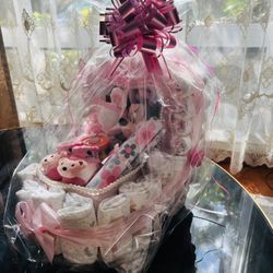 Customized Diaper Carriage, Baby Shower Gifts, Handmade New 