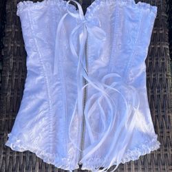 XS White Corset