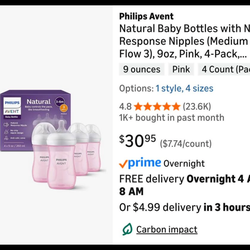 Philips Avent Bottles 4 pack