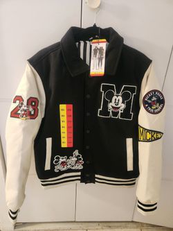 Mickey Mouse Disney Varsity Letterman Jacket