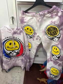 Chinatown Market The Grateful Dead Tie Dye Matching Sweat Suit  Size Medium