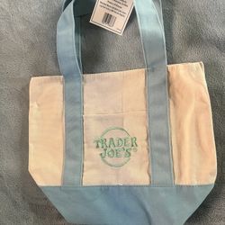Trader Joe’s Mini Tote In Blue