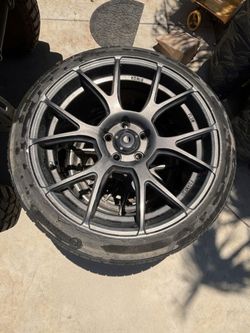 Konig Flow Formed Wheels w/ Tires – Set of 4 – e.g. 235/40R18  e.g. 5x114.3, 5x120