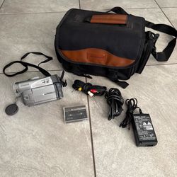 Canon mini dv vhs vintage video camera