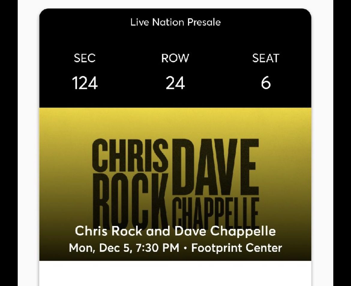 Chapelle tickets