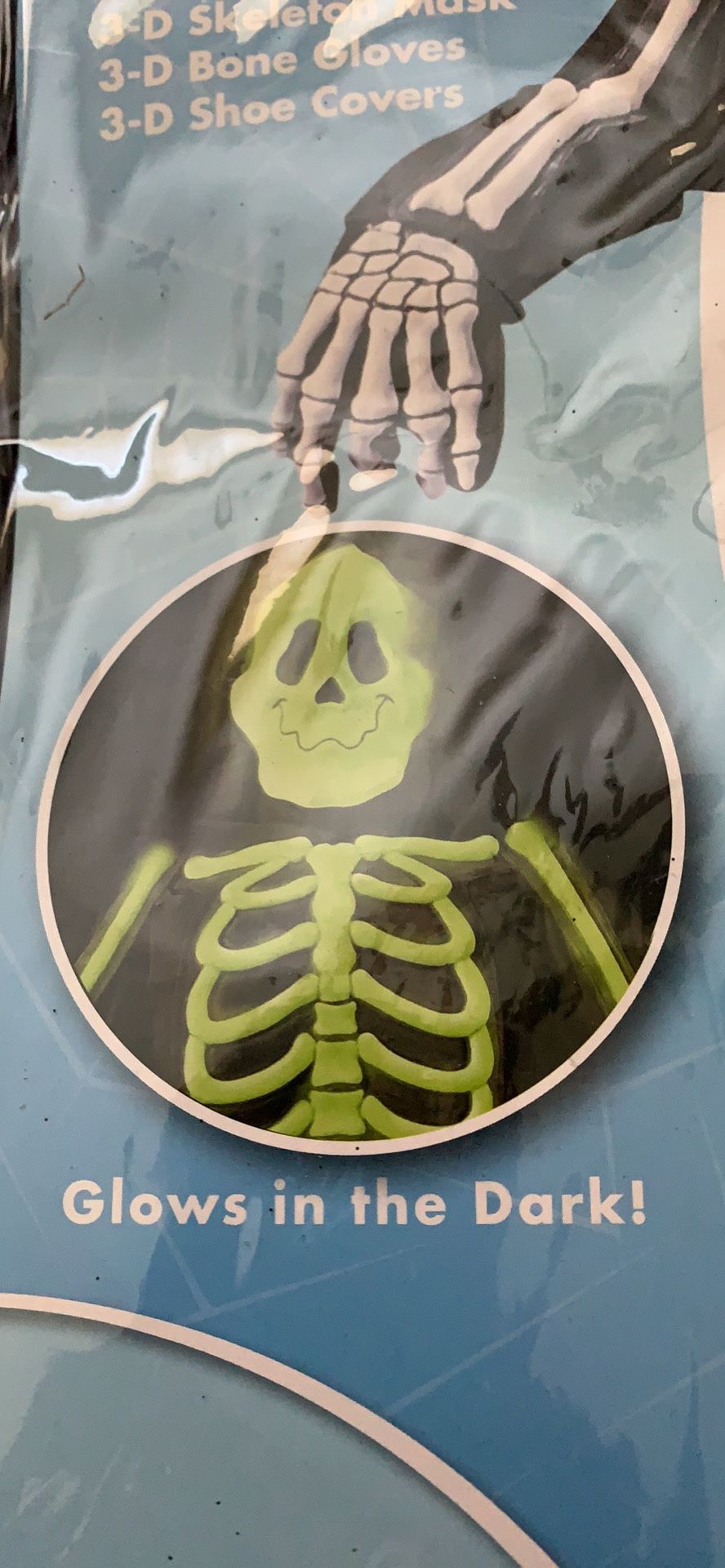 Toddler skeleton