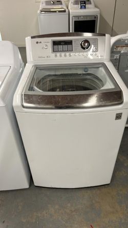 LG Top Load Washer – HE, Direct Drive, Glass Lid