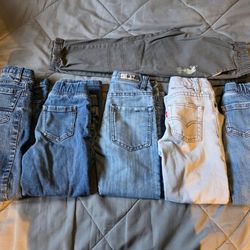 SIZE 4 BOYS PANTS (6 PCS)