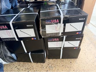 Box of nails $99 for turf grass 5”